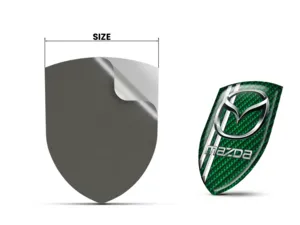Mazda Adesivi Logo Aziendali Sportivi Stellari Sobri